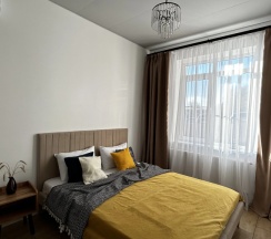 Апартаменты Comfort с 3 комнатами с видом на город в Апартаменты WHITE APARTMENT рядом с центром