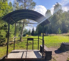 Домик в лесу в Хекселя