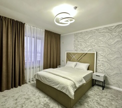 Двухместный люкс с красивым видом из окна двуспальная кровать в Karibi