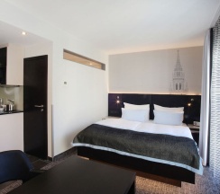 Двухместный номер Comfort двуспальная кровать в Schiller5 Hotel & Boardinghouse
