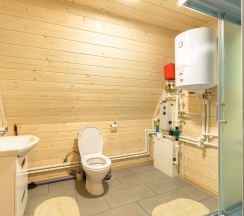 А-фрейм с панорамными окнами в Дурыкино