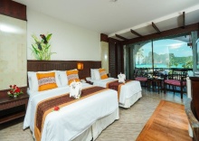 Двухместный номер Standard с видом на сад двуспальная кровать в Phi Phi Island Cabana Hotel