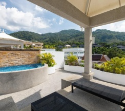 Люкс New с джакузи на крыше c 1 комнатой в Phunawa Resort