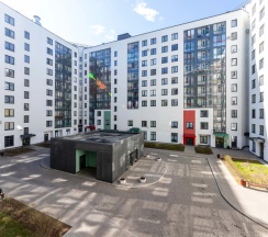 Апартаменты с балконом в Квартира BalticSweetHome Новая