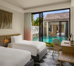 Вилла с бассейном Garden с 3 комнатами в Курортный отель New World Phu Quoc Resort