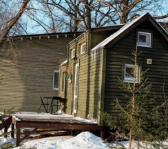 Изумрудный tiny house в Шведские дачи