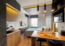 1-комнатные апартаменты студия Craft в Smart Lofts Moscow