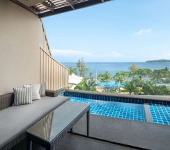 Двухместный номер Plunge Pool двуспальная кровать в Hyatt Regency Phuket Resort