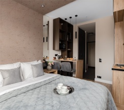 Craft - 2х местные апартаменты-студия у Ботанического сада (5 этаж) в Smart Lofts Moscow