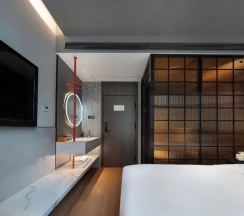 Двухместный номер Comfort (двуспальная кровать) в Jinglai Hotel Jing'an District Store