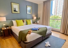 Двухместная студия Deluxe 2 отдельные кровати в Asoke Residence Sukhumvit by UHG