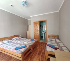 Трёхместный номер Standard с балконом и beachfront в Отдых в Сочи