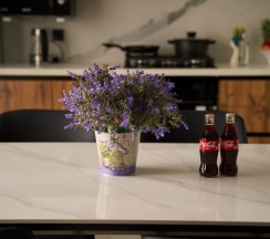 Апартаменты c 1 комнатой с балконом в Kareff