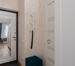 Blue - 2х местные апартаменты-студия у Ботанического сада (4 этаж) в Smart Lofts Moscow