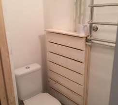 Номер стандарт эконом с 1 двуспальной кроватью в Ежик