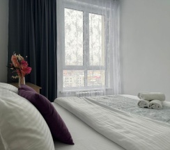 Апартаменты с 3 комнатами с балконом и с красивым видом из окна в Adal Apartments