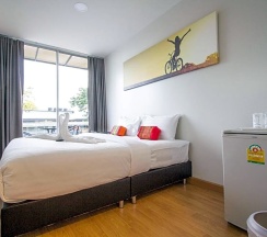 Одноместный номер Deluxe в Ducati Bike Box Hostel