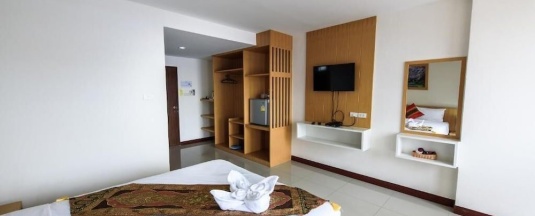 Двухместный номер Deluxe с балконом двуспальная кровать в Sakura Boutique Hotel