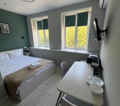 Стандартный номер с двуспальной кроватью в Vgosti