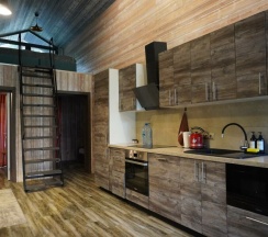 Дом с камином, сауной и купелью (до 8 гостей) ВЕЛЕС в Berloga Country Resort