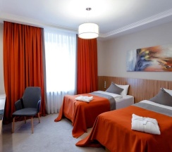 Двухместный люкс с видом на город двуспальная кровать в MILDOM PREMIUM HOTEL