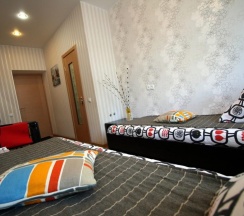 Номер стандарт с 2 односпальными кроватями в City Hostel