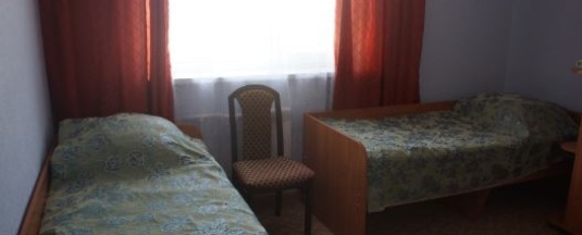 Двухместный номер с 2 односпальными кроватями в Аэлита