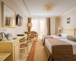 Номер первой категории ТВИН (с балконом) в Rimar Hotel Krasnodar