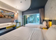 Трёхместный номер Deluxe в Qiu Hotel Sukhumvit