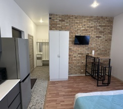 1-комнатные апартаменты студия с 1 двуспальной кроватью в Баринн