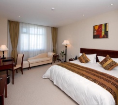Двухместный номер Standard двуспальная кровать в Пекин Палас Soluxe Hotel Astana