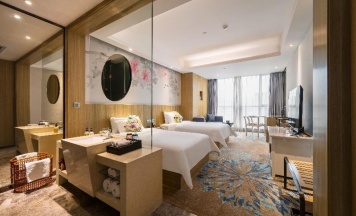 Двухместный номер Deluxe 2 отдельные кровати в Paco Hotel Guangzhou Dongfeng Road Branch