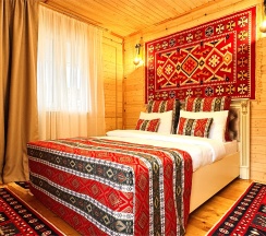 Двухэтажный дом с кухней в Hayat Haus