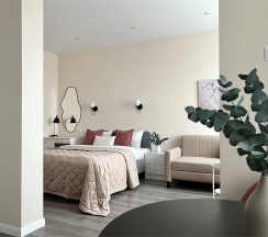 "North Lake" Квартира-студио (Метро Озерки/Просвещения, 10 минут пешком) в Rauktis apartments