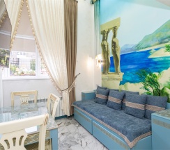 Двухуровневый номер в античном греческом стиле в Греческий Олимп