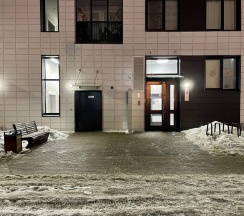 Апартаменты-студио в ЖК "ArtLine" (метро Старая деревня 5 мин.пешком) в Rauktis apartments