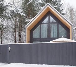 №10 BarnHouse 50m2 с кондиционером и закрытой территорией (оснащение дома см. Подробнее)) в Les holidays