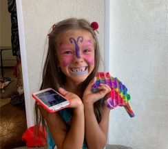 Стандартный номер с балконом на двоих и видом на море (корпус Б) в Оптимист