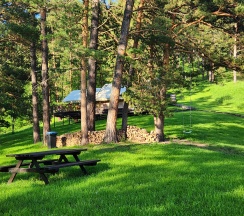 Тёплый сафари-тент в Вдохни Алтай
