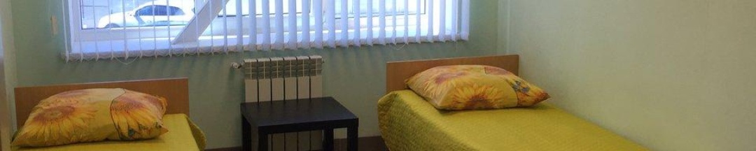 Кровать в 2-местном общем номере в Мотель