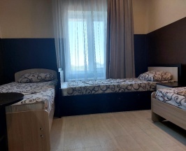 Кровать в 4-местном общем номере в На Набережной