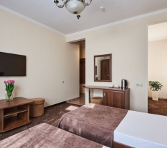 Комфорт с 1 кроватью или 2 отдельными кроватями в Гранат by Sun City Hotels