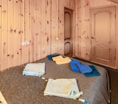 Двухместный номер Deluxe рядом с пляжем двуспальная кровать в Ласточкин дом