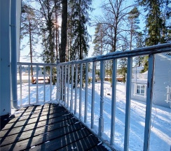Двухместный номер с террасой в Vyritsa Village