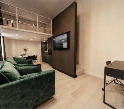 Двухуровневые апартаменты-студио (ул. Ленина 8а) в City hotel