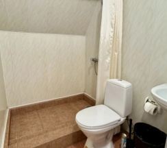 Двухместный номер Мансарда двуспальная кровать в Vida