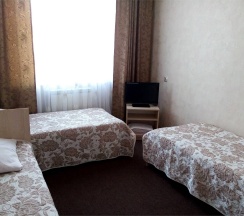 ТРЕХМЕСТНЫЙ ЭКОНОМ (3 раздельные односпальные кровати) в Заречная