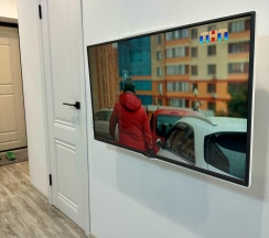 1-комнатные апартаменты студия Зеленая 7а кв 40 в Апартаменты на улице Зелёная 7А