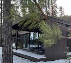 ДОМ ЛЕС  (Дом в Лесу) в Катунь Dom Hotels