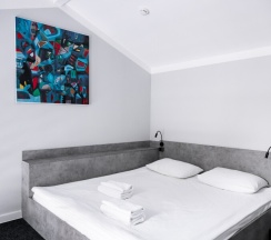 Улучшенный двухуровневый 2-х местный номер с кухней в Innova Hotel